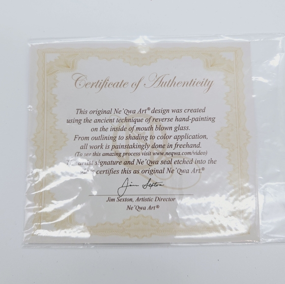 NE'QWA ART | "Faithful Friends" 7000119 Dona Gelsinger Santa Christmas ornament - Picture 5 of 6